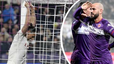 Zlatan Ibrahimovic marcó un doblete, pero no pudo evitar la derrota del AC Milan contra la Fiorentina.