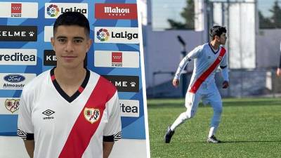 Christian Bonilla es un joven con raíces hondureños que ha sido fichado por el Rayo Vallecano.