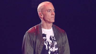 La semana pasada Eminem lució un aspecto desmejorado.