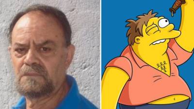 Luis Marín daba voz a Barney Gumble.