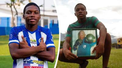 Milton Josué Núñez es el hijo menor de ‘Tyson‘, el que fuera delantero de la Selección de Honduras.