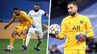 Gianluigi Donnarumma cometió un errorazo en el partido que provocó el primer gol de Karim Benzema y con ello la remontada del Real Madrid ante el PSG.