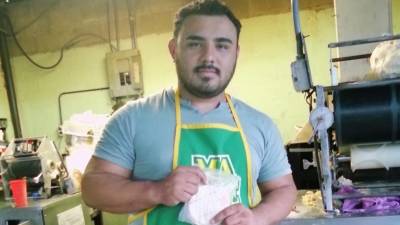El emprendedor Keiry Andrés Paz.