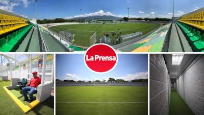 El estadio Carlos Miranda de Comayagua ha recibido una gran inversión y ahora luce espectacular y listo para recibir fútbol de la Liga Nacional de Honduras.