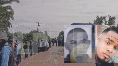 Emanuel Rodríguez y Pedro Reyes son dos de los tres guardias asesinados.