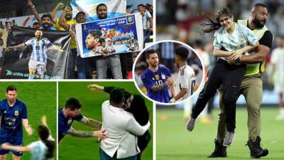 Argentina disputó su último partido amistoso antes de afrontar el Mundial de Qatar 2022 y goleó (5-0) a Emiratos Árabes Unidos en Abu Dabi, donde hubo locura por Messi con invasión de mujeres buscando al astro.