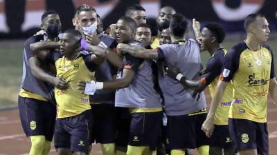 Real España hizo un partido impecable el miércoles en el estadio Olímpico en la ida frente a Marathón y está a un paso de la final del Torneo Clausura 2022.