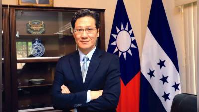 Francisco Chang, cónsul de Taiwan en Honduras.