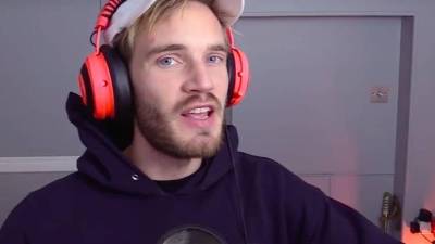 El youtuber PewDiePie.