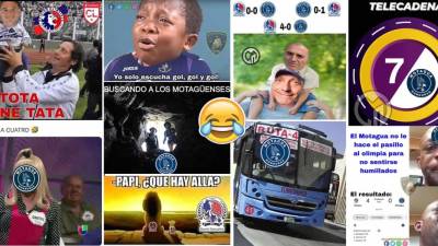 Los divertidos memes que dejó la goleada del Olimpia (4-0) sobre el Motagua en la jornada 16 del Torneo Apertura 2022 de la Liga Nacional de Honduras.