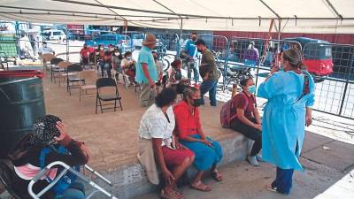 Desde finales de diciembre, los triajes reportaron un incremento de pacientes.