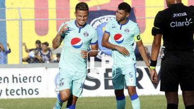 Raúl Marcelo Santos le dio el triunfo al Motagua contra el Honduras Progreso en el estadio Humberto Micheletti por la jornada 10 del Torneo Apertura 2022.