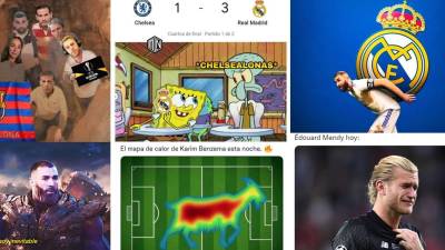 Los divertidos memes que ha dejado la victoria del Real Madrid contra el Chelsea en la ida de cuartos de final de la Champions League. El gran protagonista es Karim Benzema y también se acuerdan del Barcelona.