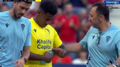 El hondureño Antony ‘Choco‘ Lozano fue titular y jugó todo el partido contra el Osasuna.
