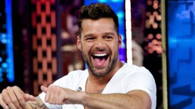 El cantante Ricky Martin
