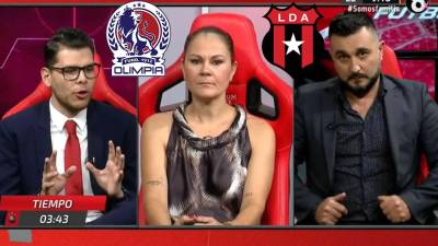 Los periodistas ticos Diego Obando, Jacky Álvarez y Diego País opinaron sobre el partido de la final de ida de la Liga Concacaf que le ganó Olimpia al Alajuelense.