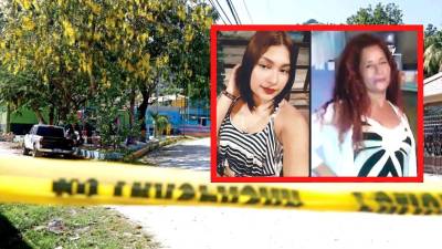 Sandy Rivas y Ana Dixia Zamora, las víctimas del doble crimen.