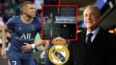 Kylian Mbappé mandó un comunicado para agradecer a Florentino Pérez el interés del Real Madrid por ficharlo y le deseo suerte para la final de la Champions League.