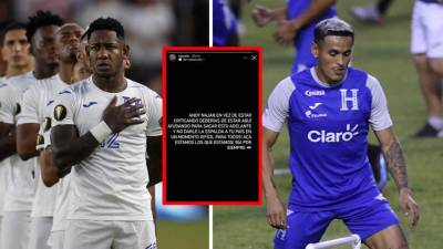 Romell Quioto arremetió contra Andy Najar por la Selección de Honduras.