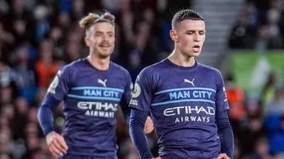 Phil Foden lideró el triunfo del Manchester City ante Brighton &amp; Hove Albion con un doblete.