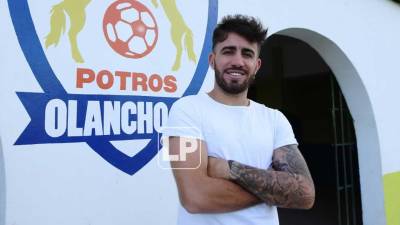 Agustín Auzmendi es el hombre del momento en los Potros del Olancho FC. Goleador del equipo y del campeonato.