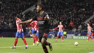 Messias Júnior castigó al Atlético de Madrid y dio la victoria al AC Milan.