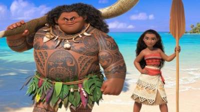 Maui y Moana vivirán una gran aventura. La historia está ambientada en las islas de la Polinesia.