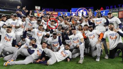 Loas Astros de Houston, con el hondureño Mauricio Dubón, vencieron a los Yankees de Nueva York y clasificaron a la Serie Mundial 2022.