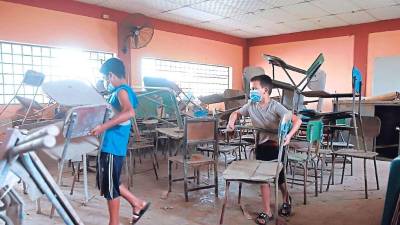 Club de Leones San Pedro Sula Merendón pintará escuela Pablo Portillo 2 ese día.