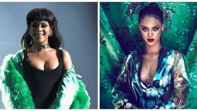 La cantante Rihanna.
