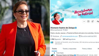 Xiomara tomará posesión de su cargo como presidenta este jueves.