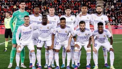 El último 11 del Real Madrid con el que jugó en Mallorca y del cual dos jugadores son bajas para el Clásico contra el FC Barcelona.