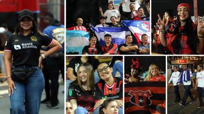 Las imágenes del gran ambiente que se vivió en el partido de vuelta de la final de la Liga Concacaf 2022 entre Alajuelense y Olimpia en el estadio Alejandro Morera Soto. Los olimpistas dijeron presente.