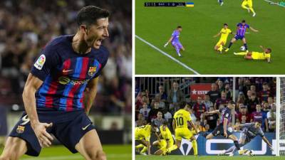 Robert Lewandowski es el actual goleador de la Liga Española con 11 tantos tras su doblete frente al Villarreal.