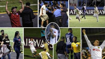 Las imágenes de la clasificación del Olimpia a la final de la Liga Concacaf 2022 tras vencer (1-0) al Motagua en el estadio Nacional Chelato Uclés.