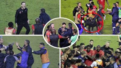 El partido que le ganó Honduras (2-1) a Canadá en la Liga de Naciones de la Concacaf terminó con una tremenda pelea entre los entrenadores Diego Vázquez y John Herdman en la cancha del estadio Olímpico. El argentino contó como empezó la bronca.