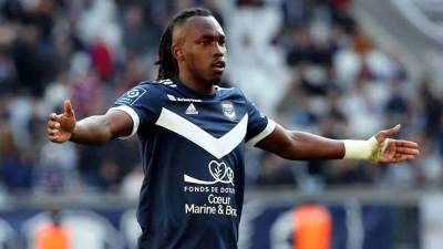 Alberth Elis, que se recupera de una operación de meniscos, ha descendido con el Girondins de Burdeos.