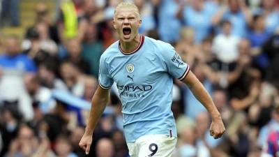 Erling Haaland destrozó al Crystal Palace con un triplete para la remontada del Manchester City.