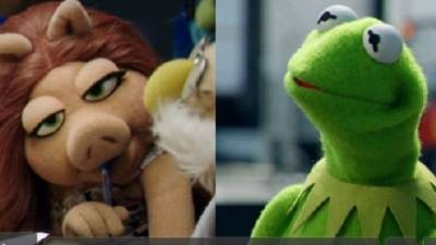 La cerdita Denise podría ser la nueva novia de la rana René.