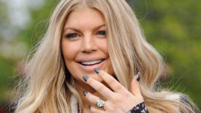 La cantante Fergie.