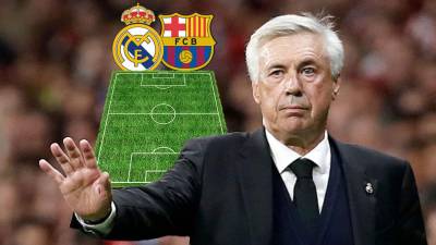 Carlo Ancelotti ya tiene claro cuáles serán los 11 futbolistas del Real Madrid que mandará al campo para el Clásico contra el Barcelona en el estadio Santiago Bernabéu, en busca de tumbar al acérrimo rival y recuperar el liderato de la Liga Española.
