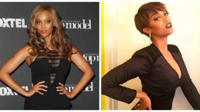 La modelo Tyra Banks.