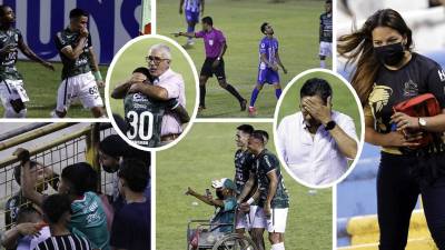 En imágenes el triunfo del Marathón (4-1) sobre el Victoria en la ida del repechaje. El Monstruo Verde celebró en el estadio Olímpico y quedó muy cerca de las semifinales del Torneo Clausura 2022.