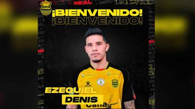 El centrocampista argentino Ezequiel Alexander Denis es nuevo fichaje del Real España.