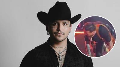 El mexicano Christian Nodal.