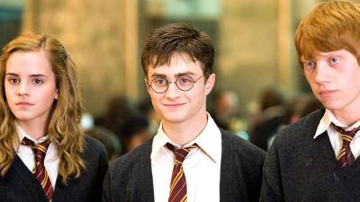 Los protagonistas de Harry Potter.