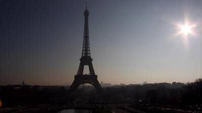La Torre Eiffel, en foto de archivo.