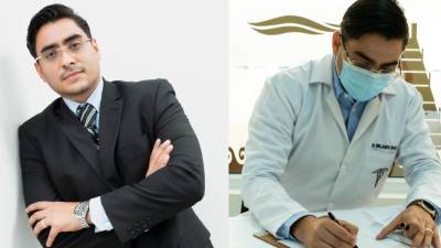 El médico hondureño Orlando Ríos Sánchez.
