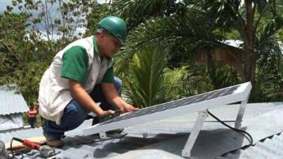 El sector de energía renovable es uno de los que saldrá favorecido con el crédito.