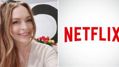 La actriz Lindsay Lohan.